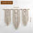  Macrame Boho-style Fabric Hand Woven Cotton Wall Hanging 43"Wx32"L