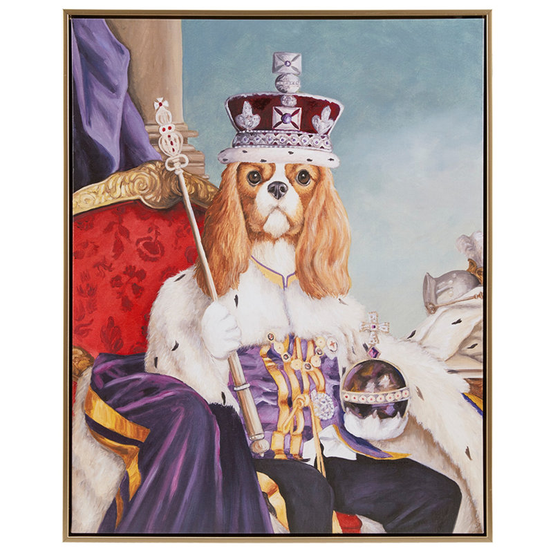 Royal Spaniel Portrait Canvas