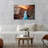 Elegant Decorative Tempered Glass Painting, 19.7 x 27.6 Inches | 100% Tempered Glass, Thickness: 0.16 Inches | Perfect for Home Decor, Living Room, and Office | Stunning Art Piece with Modern Aesthetic