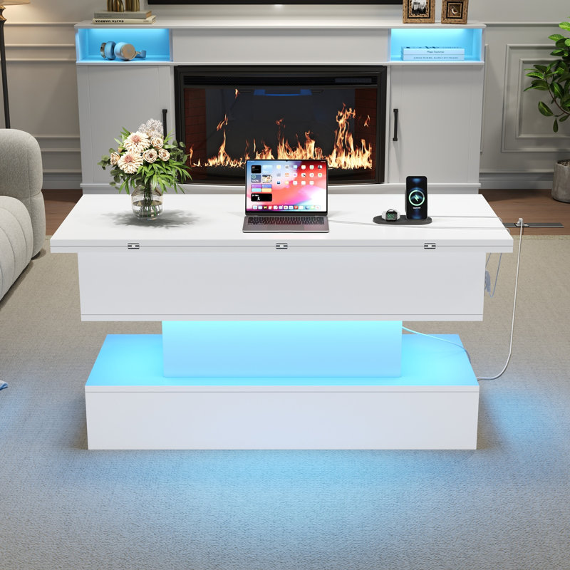 Lift Top Coffee Table with Storage