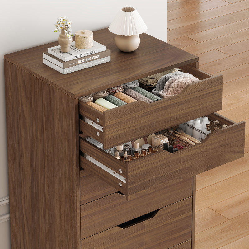 Ensemble de commode à 8 tiroirs, Brown