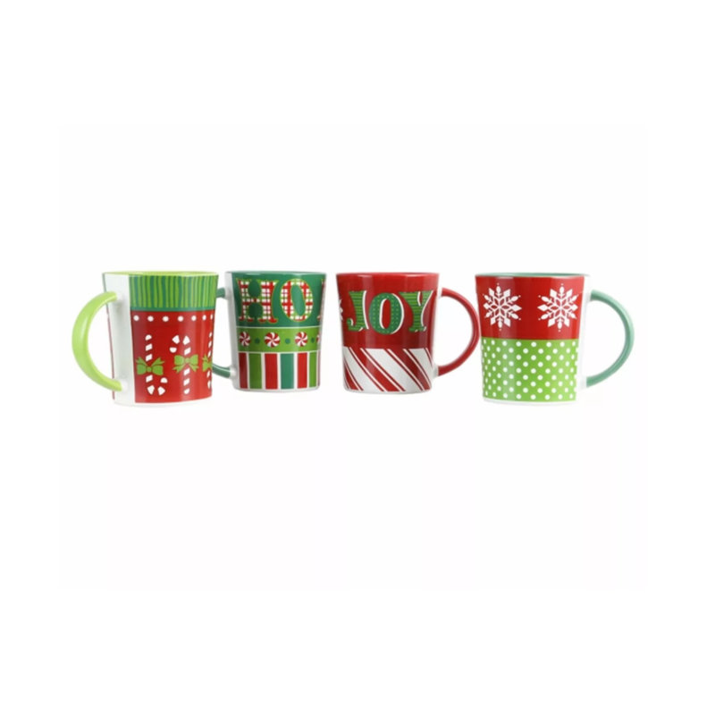  4 Piece Coffee Mug Set