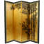 24" Leaf Bamboo 4 Panel Room Divider-2026237505