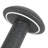 Speckled Gray Solar Powered Integrated LED Bollard Light-50252186