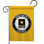 Drapeau de maison à 2 côtés en polyester / mélange de polyester 15,5 * 28