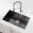 Stainless Steel Kitchen Sink-126326108
