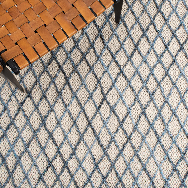 Tapis gris touffeté à la main Goodell, Rectangle 8 pi x 10 pi