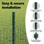 50 cm H x 1000 cm W Border Fencing
