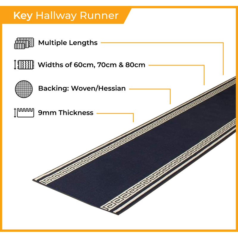 Agirta Indoor Area Rug, Runner 600cm x 70cm