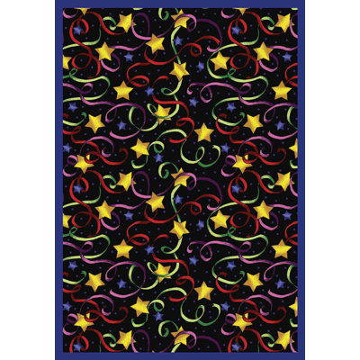 Tapis Whimsy Streamers and Stars
