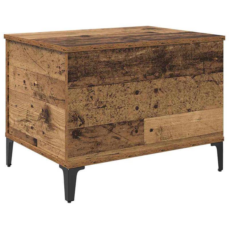 Lift Top Coffee Table with Storage, Old Wood
