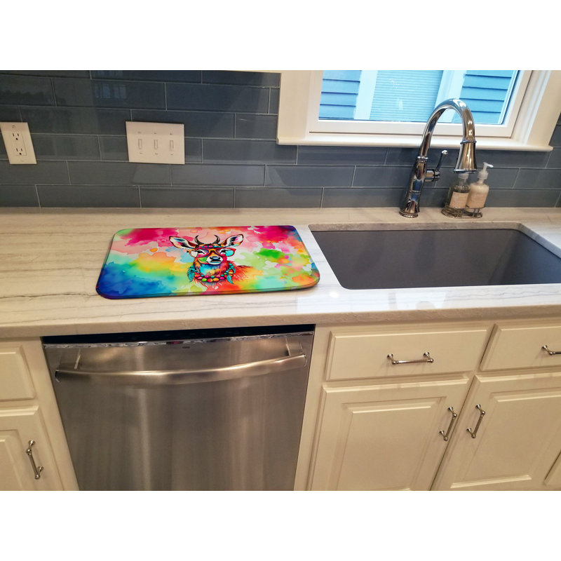 Tapis de séchage hippie