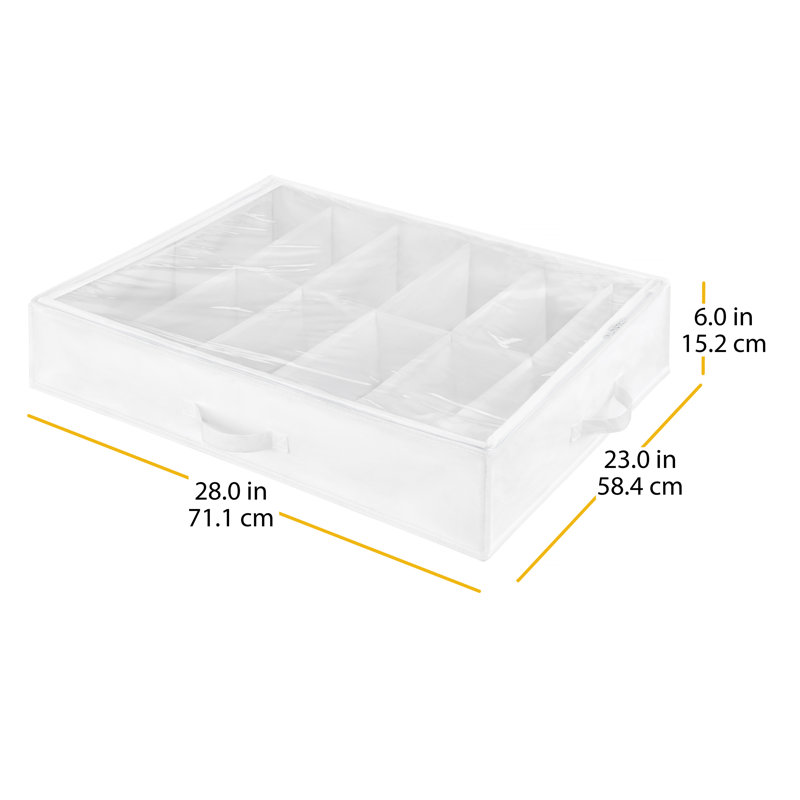 Ebern Designs Fabric Underbed Storage