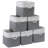Cube Storage Bins, 6 Pack Large Collapsible Fabric Storage Bin
