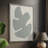 Palm Morph I Framed Print - Solid Wood-131502847