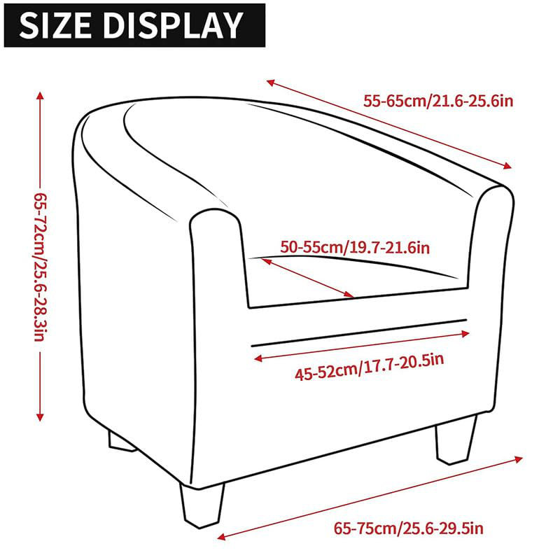 Sofa Slipcover, Black