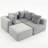 Boneless Compressed Sofa:Magic Cube Sofa-763816314
