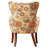 Malwae Upholstered Swivel Accent Chair Burnt Orange