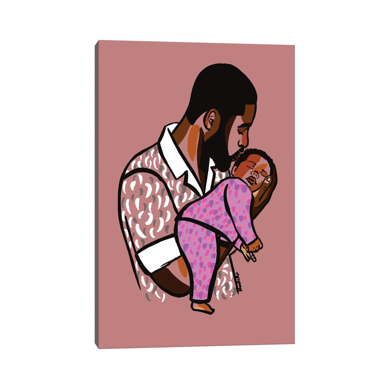 «Daddy’S Baby II-NRX54», H 12 po x l 8 po x P 0,75 po
