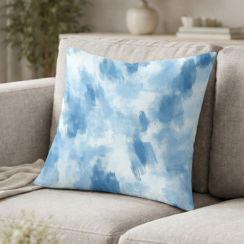 Coussin décoratif abstrait Abstract, H 16 po x l 16 po
