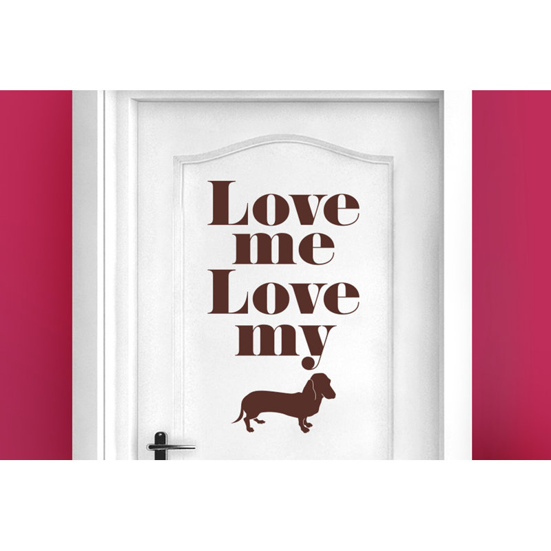 Animals Wall Decal, Brown