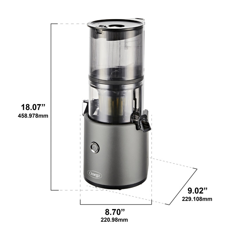 Omega Effortless Batch Juicer, Grey