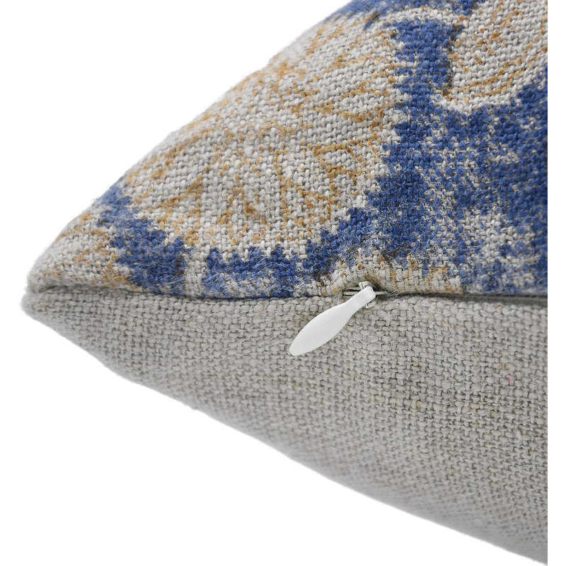 Linen Square Indoor/Outdoor Pillow Cover, 14" x 14"
