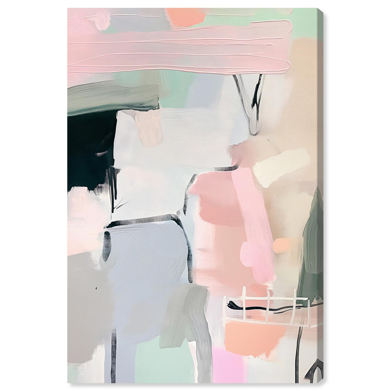 «Pastel Reflections» par Art Remedy, Toile tendue, H 30 po x l 20 po