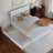 Darlean Solid Wood Trundle Platform Bed with Footboard & Roll Out Trundle-119533553-119533567