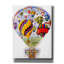  «Shaped Balloon» par Gale Pitt, art mural sur toile, 12 po x 16 po