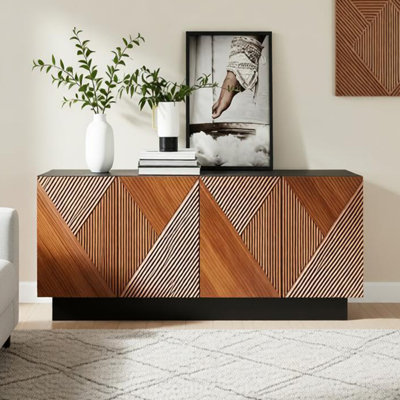 Armoire d'entrée nordique minimaliste