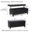 Banc de rangement en similicuir-1413033483