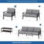 5-Piece Metal Patio Furniture Set-1071322920