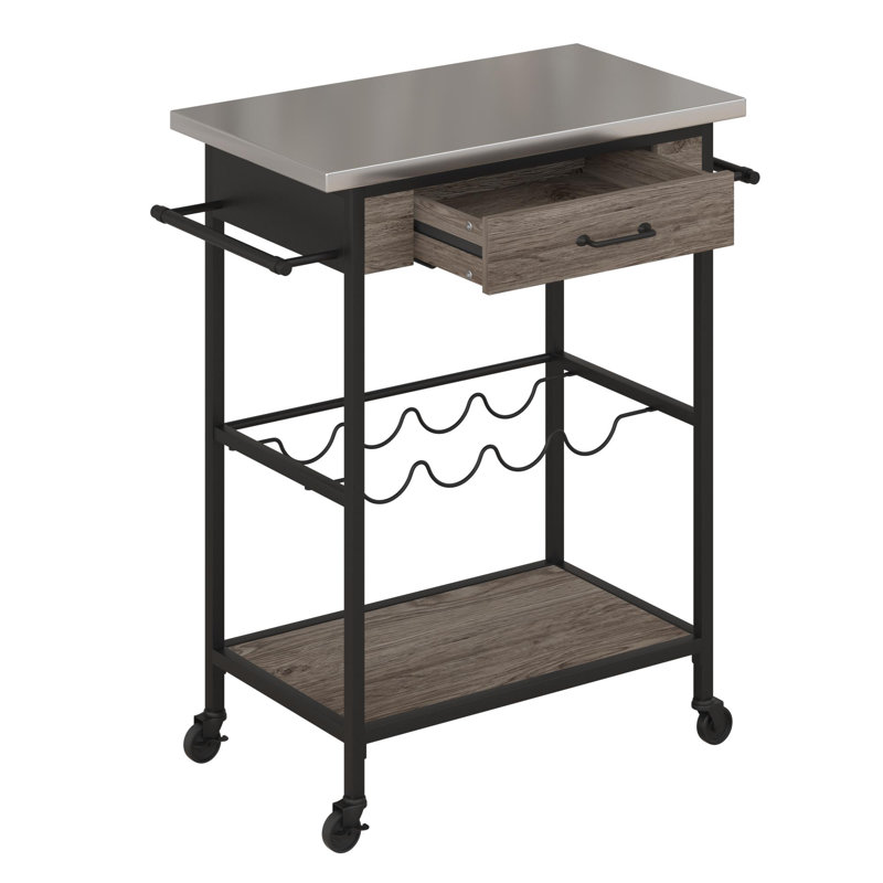 Nora Metal Kitchen Cart