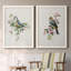 «Spring Song Blue Bird», ensemble de 2 peintures sur toile encadrées-1196192729-1196192728