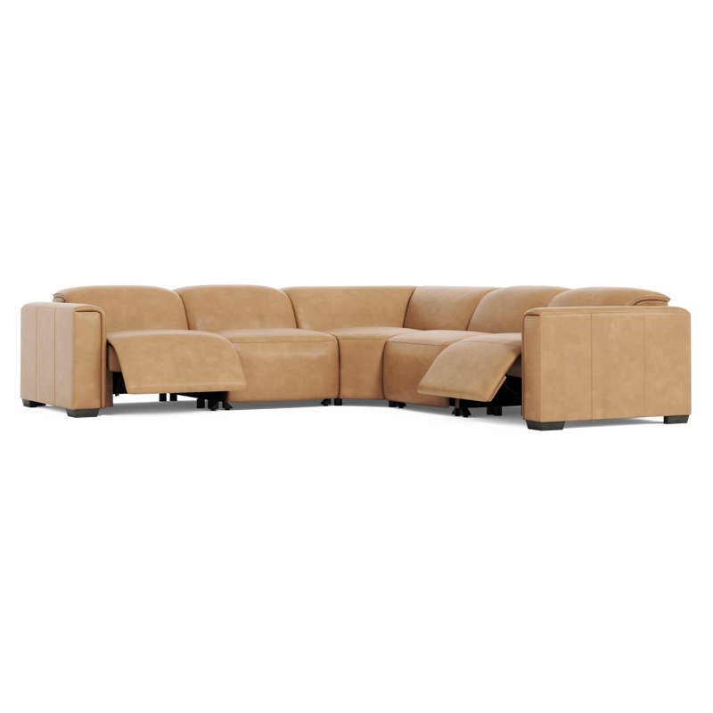 Leather Corner Sectional