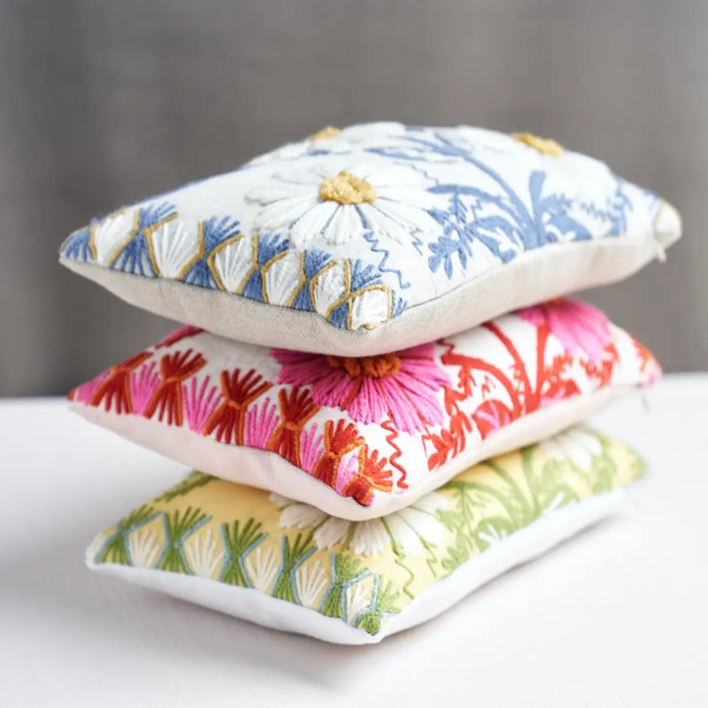 Tissu de broderie Marguerite, Fleur