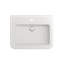 Lavabo de salle de bain rectangulaire double en argile réfractaire 19,69 "BOCCHI Parma-1216300109-1216662214