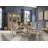 Andromeda Extendable Pine Solid Wood Dining Table