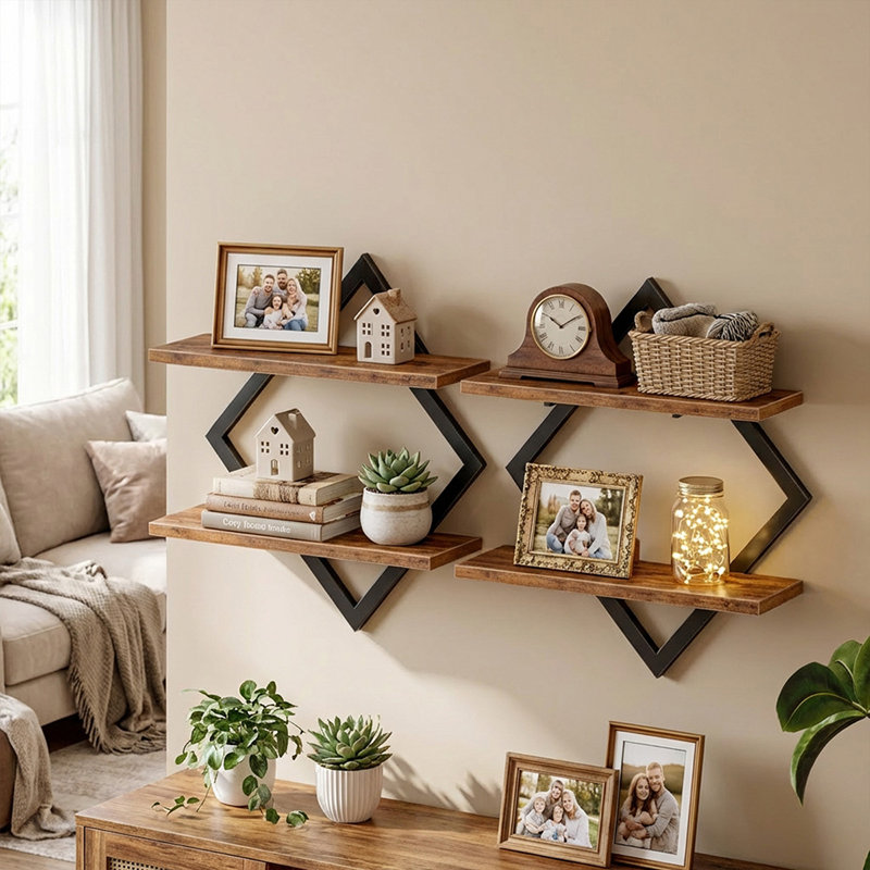 Steel Floating Shelf