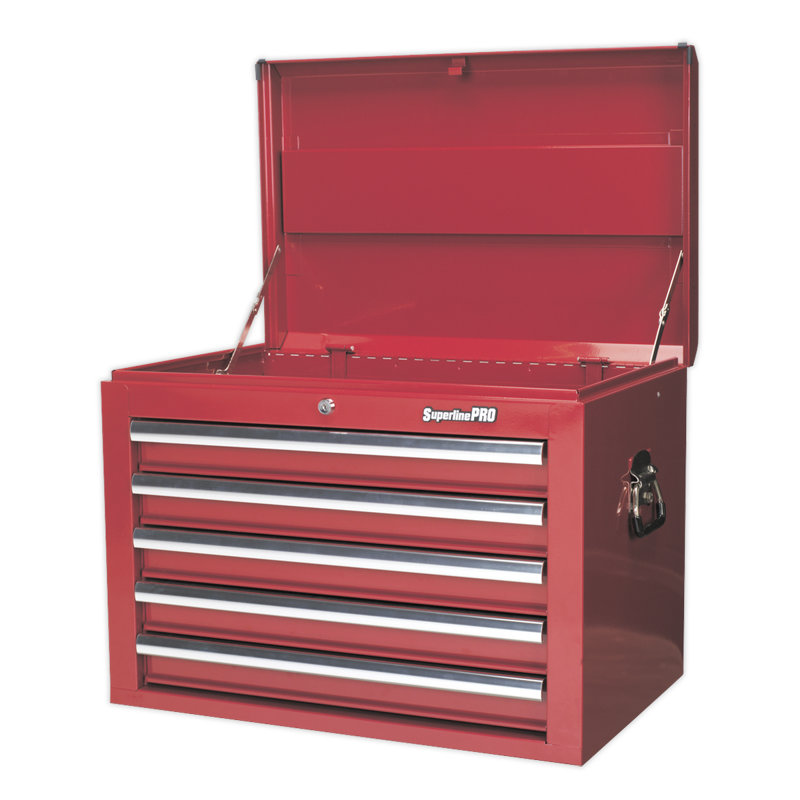 Metal Single Storage Cabinet ( 49" H x 66" W x 43.5" D ), Red