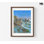 «Corona Del Mar Lovers Newport Beach» par William Thompson, affiche tropicale, cadeau d'anniversaire, idée de cadeau de couple, art de chambre à coucher principale de plage