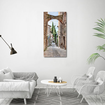 Italian Streets - Wrapped Canvas Print