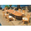 Osborne Outdoor Teak Dining Set-1167368681-1167368684