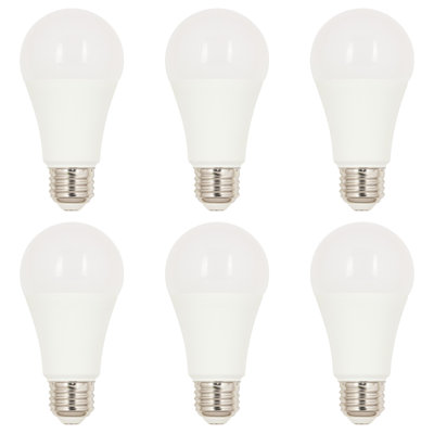 15 W (équivalent à 100 W), ampoule DEL A19 à intensité variable, culot moyen E26 (standard)