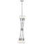 Lustre linéaire spoutnik moderne à 10 lumières Kyla-37046433