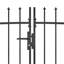 Papaleo Black Metal Gate-1988756362