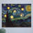 LED Lighted Canvas- Starry Night and Candle Set-1574276851