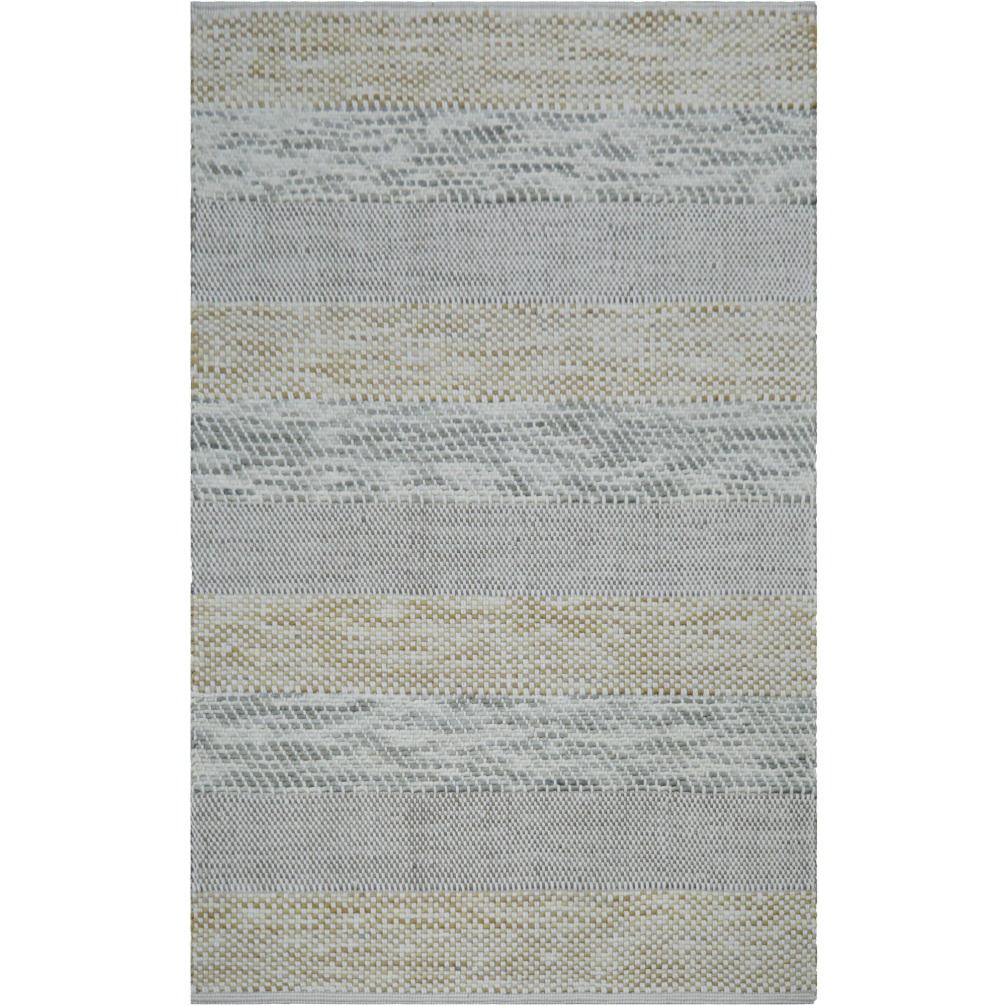 Tattersall Black Handwoven Indoor/Outdoor Rug