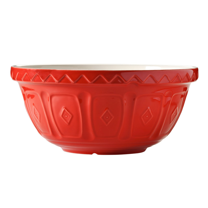 Color Mix Earthenware Mixing Bowl
